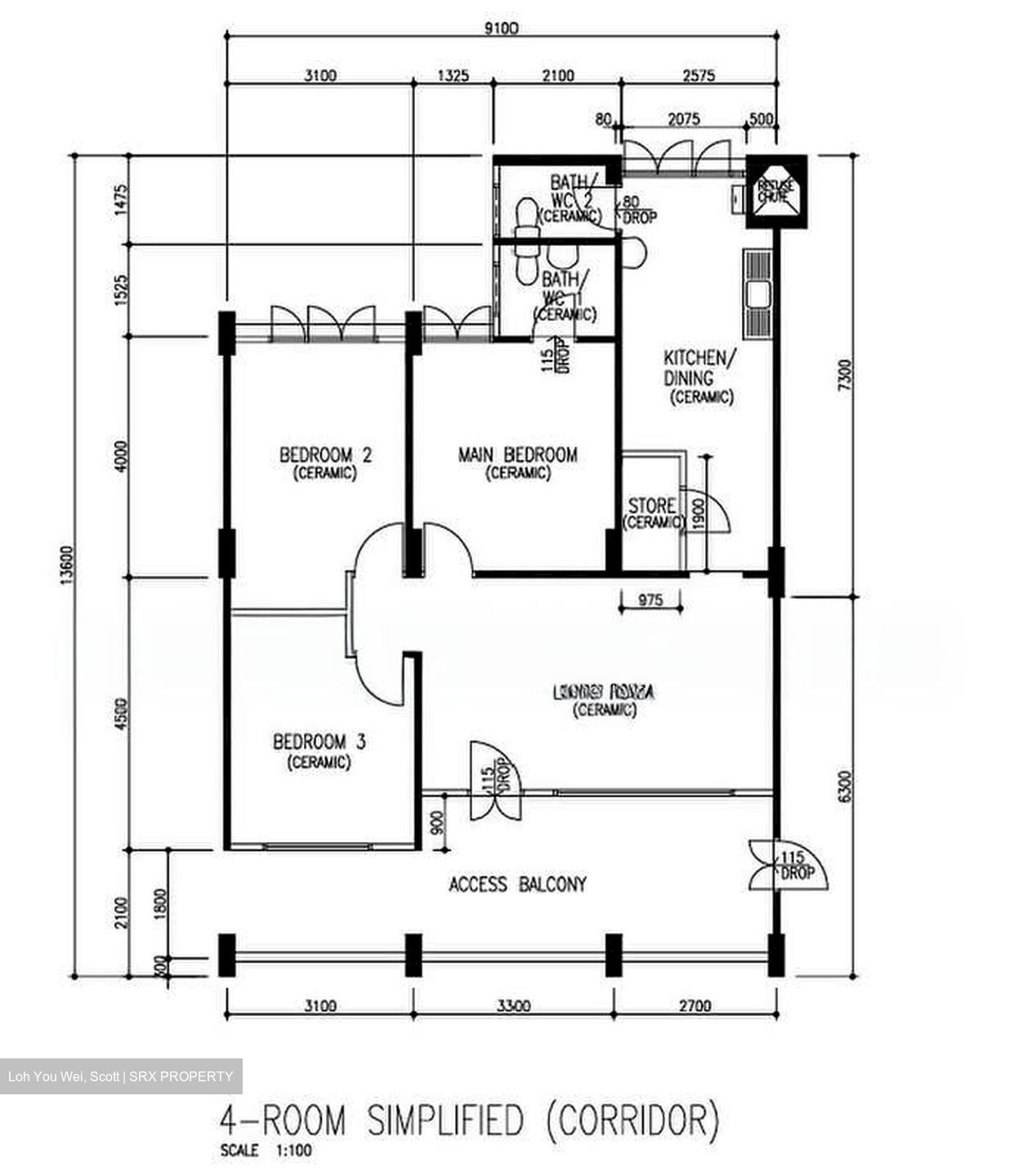 Blk 766 Yishun Avenue 3 (Yishun), HDB 4 Rooms #574565291